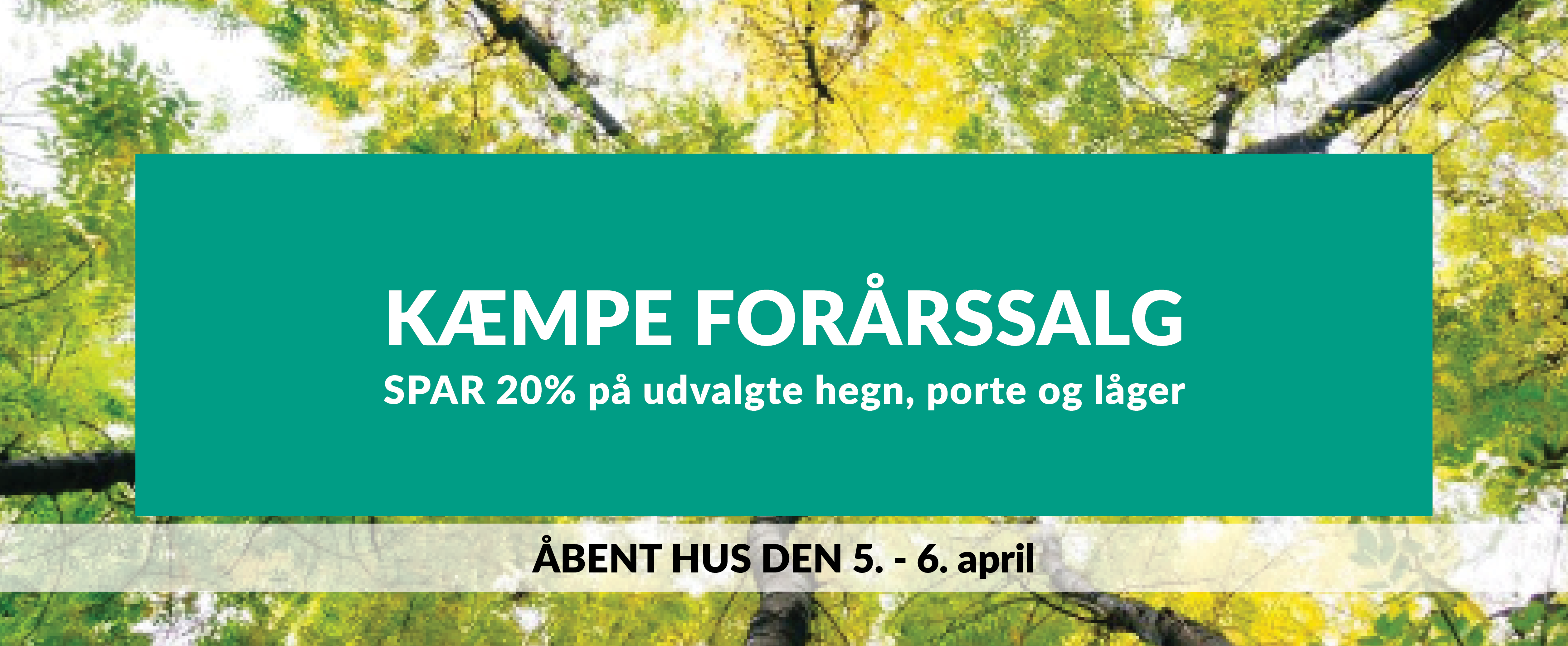 Forårssalg
