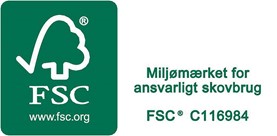 Hegnspæle og stolper til hegn med FSC mærkning. PIT Hegn