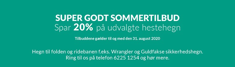 Hestehegn og ridebanehegn - spar 20% på kvalitets hegn fra PIT Hegn