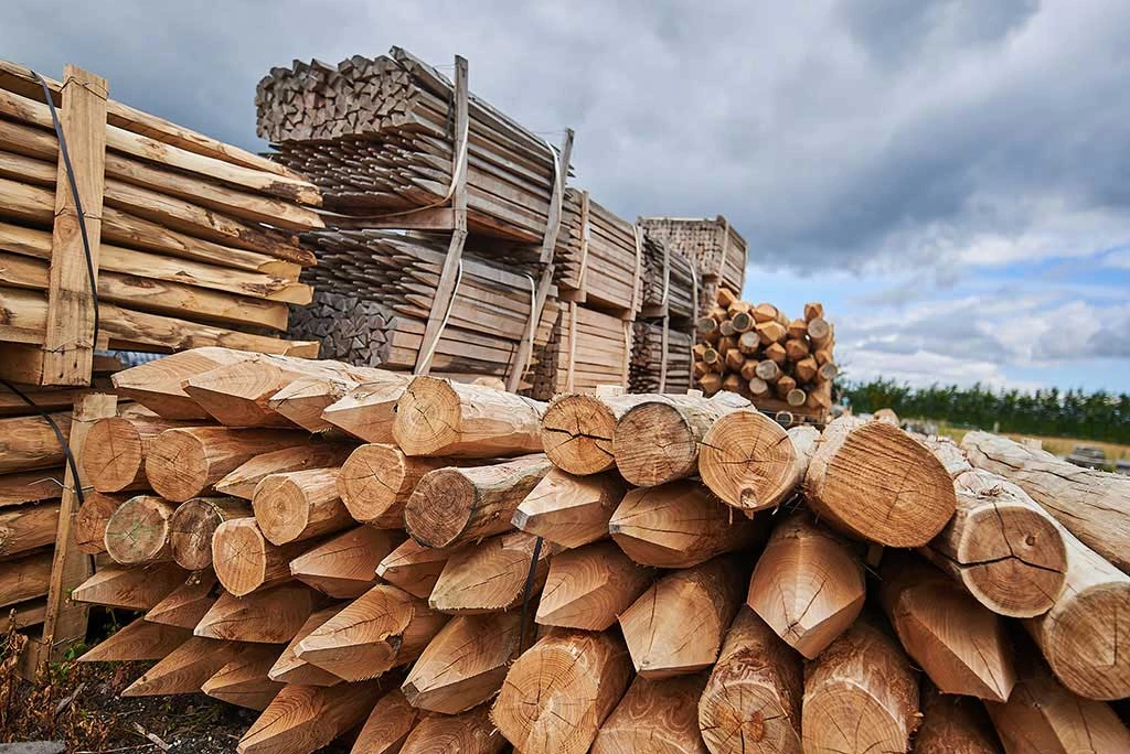 Hegnspæle - robiniepæle til vildthegn