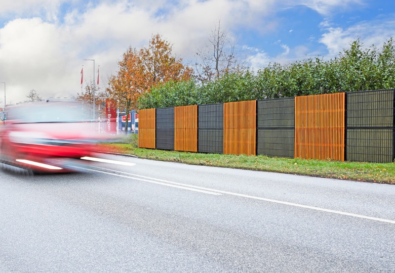 Støjhegn Rockwool Noistop