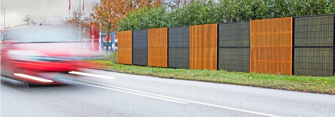 Støjhegn ROCKWOOL Noistop