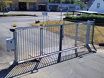Foldeporte - kvalitets porte med portautomatik