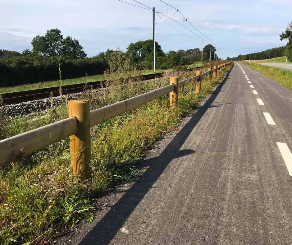 Fodhegn - træhegn der kan anvendes ved motorveje