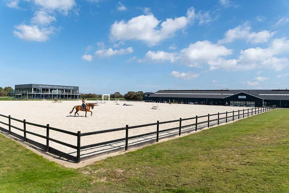 Hestehegn - Wrangler træhegn ridebanehegn