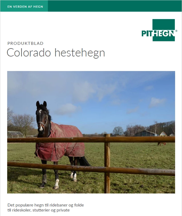 Colorado hestehegn fra PIT Hegn - produktdata