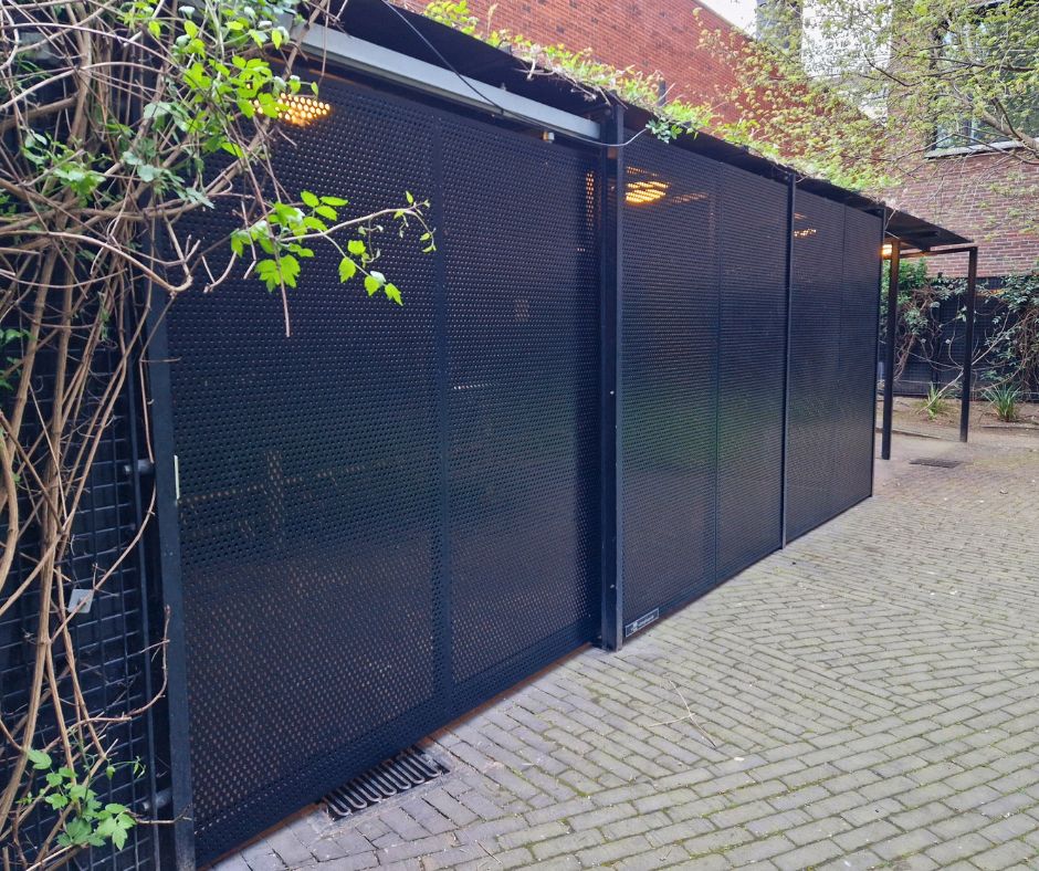 Opbevaringsrum i stål