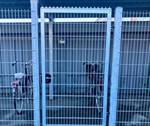 Tyverisikring af cykelskur med låge af panelhegn  - PIT Hegn.jpg