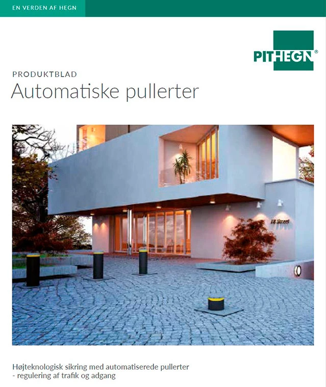 Automatiske pullerter fra PIT HEGN