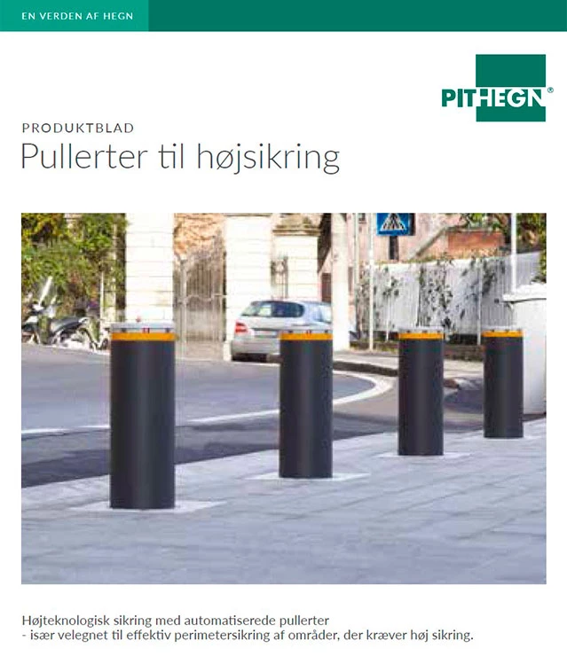 Pullerter til højsikring fra PIT HEGN