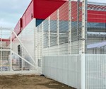Panelhegn monteret omkring Bauhaus byggevarehus.jpg